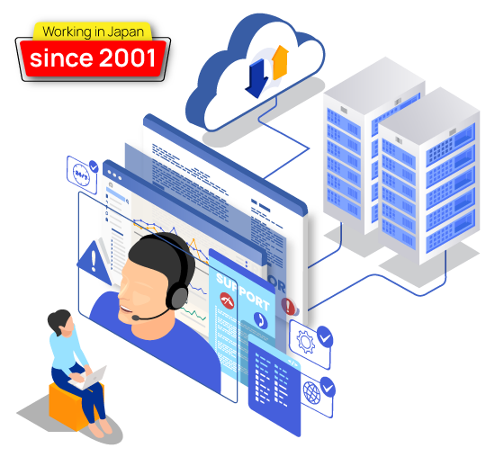 IT support software development services in japan