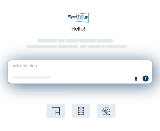 Ask Spoggle - 自然言語に対応したデータクエリ―